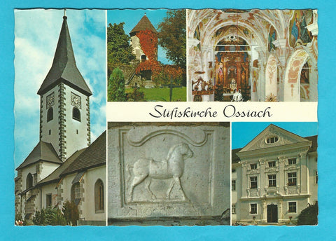 AK Stiftskirche Ossiach.
