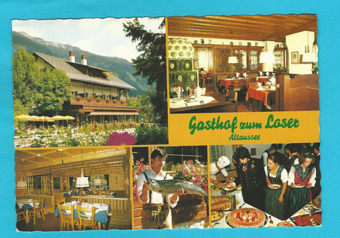 AK Altaussee. Gasthof zum Loser. Hans und Heidi Glaser.