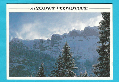 AK Altausseer Impressionen. Winter im Rettenbachtal.