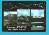 AK Grüsse aus Altaussee.