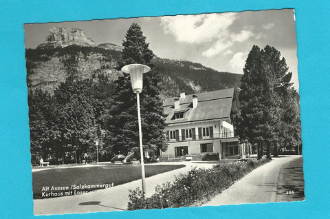 AK Altaussee. Kurhaus mit Loser.