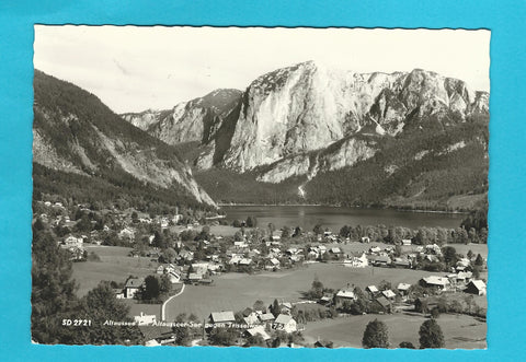 AK Altaussee mit Altausseer-See gegen Trisselwand.