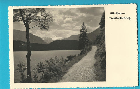 AK Altaussee mit Gewitterstimmung.