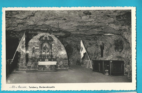 AK Altaussee, Salzberg, Barbarakapelle.