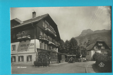 AK Alt-Aussee. Hotel Kitzer.