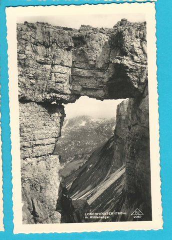 AK Loserfenster mit Wildenkogel.