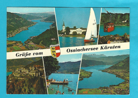 AK Grüße vom Ossiachersee.
