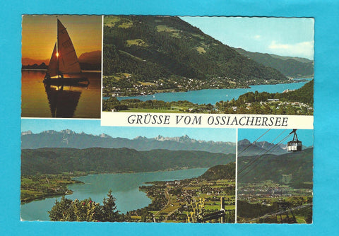 AK Grüsse vom Ossiachersee.