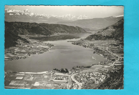 AK Ossiachersee mit Julischen Alpen.