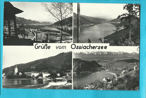 AK Grüße vom Ossiachersee.