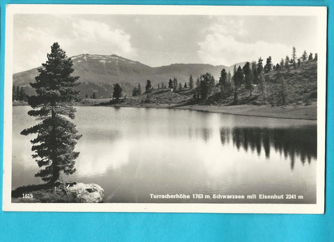 AK Turracherhöhe, Schwarzsee mit Eisenhut.