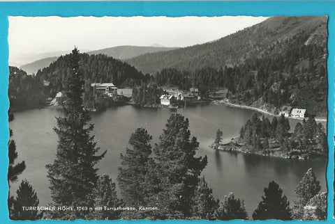 AK Turracher Höhe mit Turrachersee. (1955)