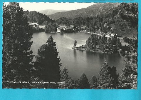 AK Turracher Höhe mit Turrachersee. (1959)
