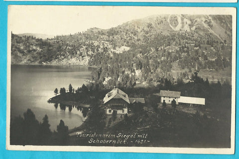 AK Touristenheim Siegel mit Schobernock am Turrachersee.