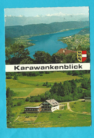 AK Steindorf Manessen. Karawankenblick. Gasthof I. Weißmann.