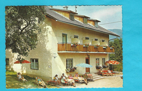 AK Steindorf 37. Ossiacher See. Ferienheim Maria Fischer.