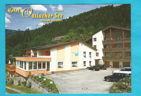 AK Steindorf am Ossiachersee. Hotel Ossiacher See. Familie Huber. Stiegl Seeblickweg 17.