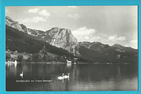AK Grundlsee mit Totem Gebirge.