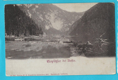 AK Toplitzsee bei Aussee. (1901)