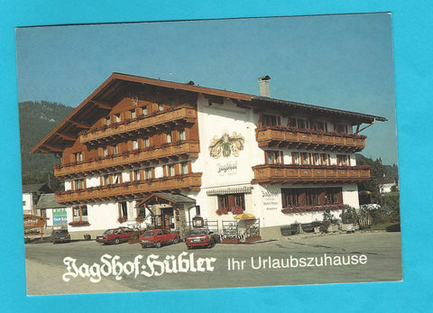 AK Bad Mitterndorf. Hotel Restaurant Jagdhof Hübler.