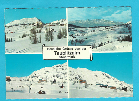 AK Herzliche Grüsse von der Tauplitz.