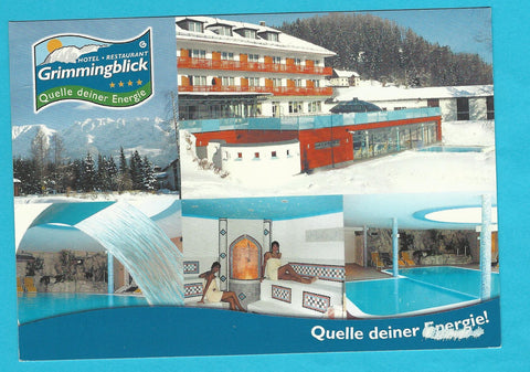 AK Bad Mitterndorf 279. Hotel Restaurant Grimmingblick.